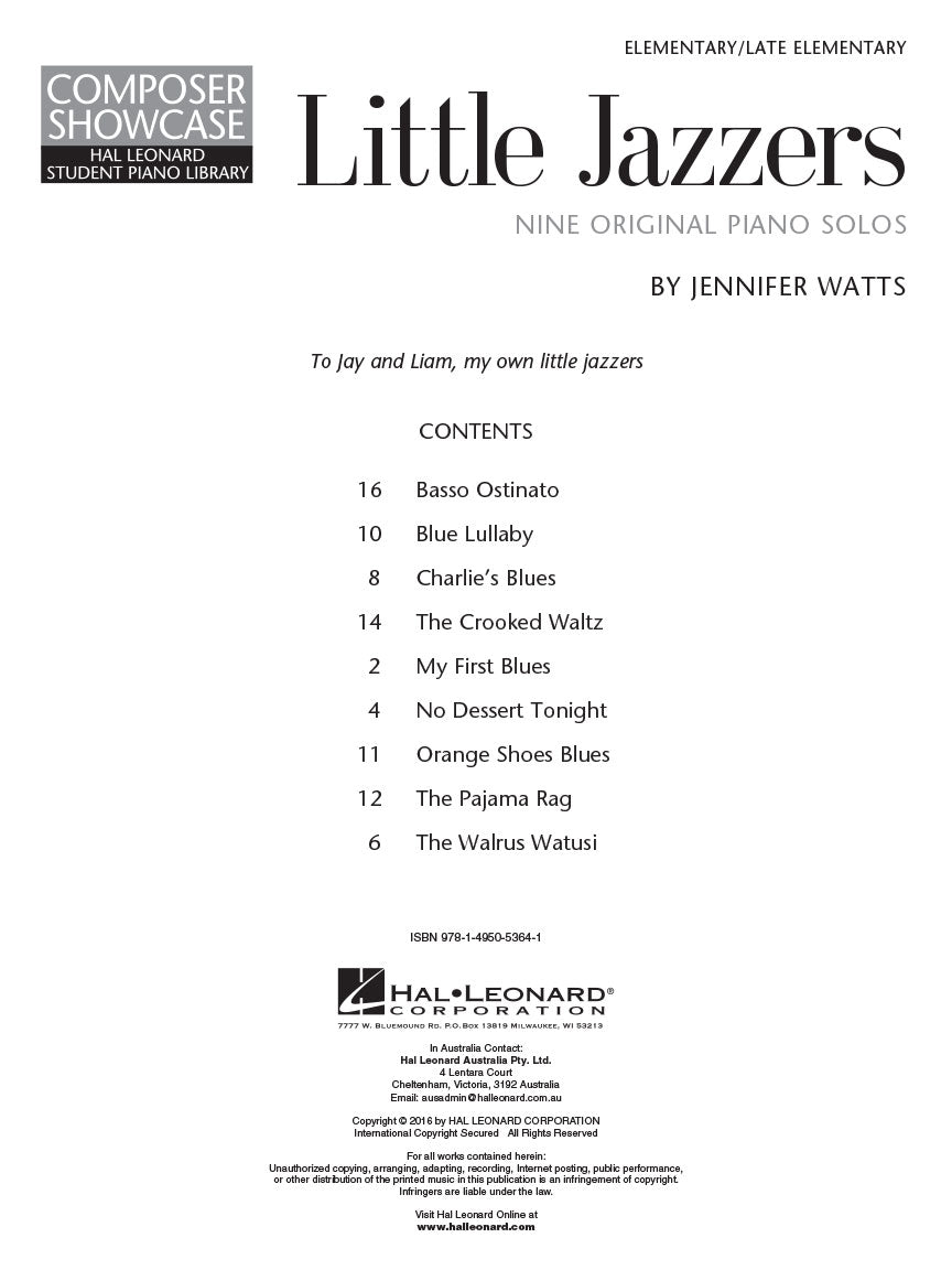 HLSPL Composer Showcase - Little Jazzers Piano Book