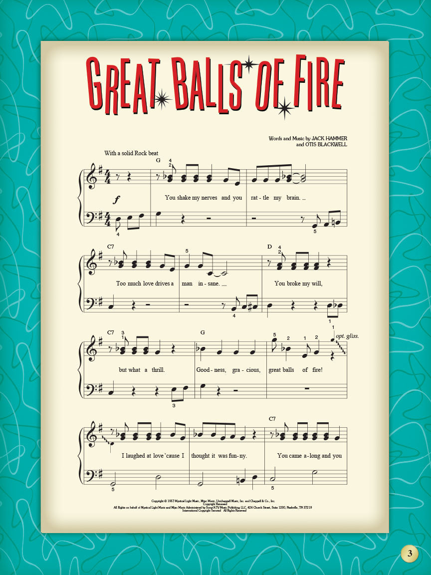 My First Rock Songbook For Easy Piano