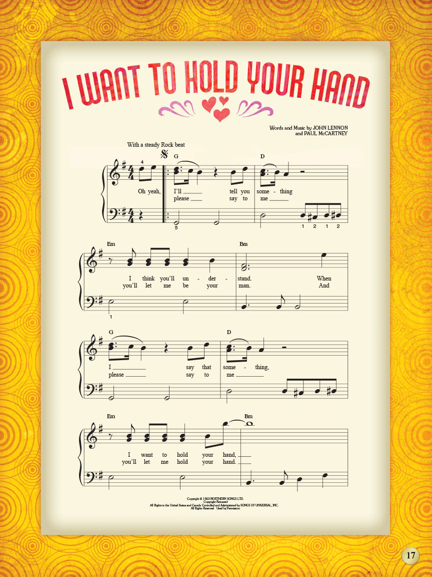 My First Rock Songbook For Easy Piano