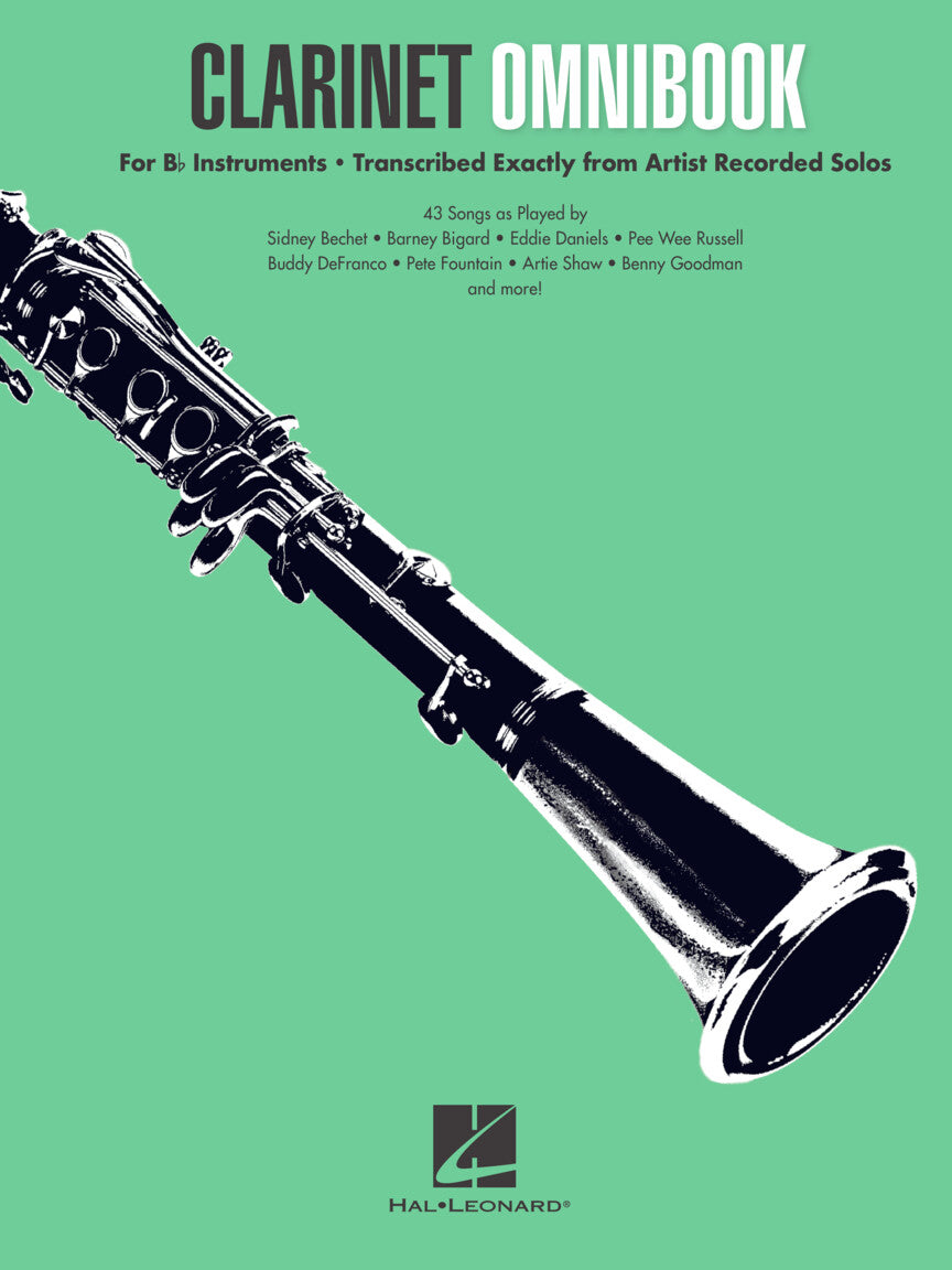 Clarinet Omnibook for B Flat Instruments (43 Songs)