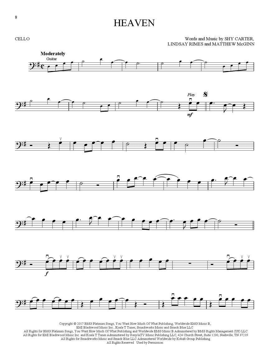 12 Hot Singles For Cello Play Along Book/Ola