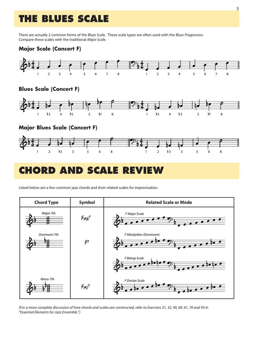 Essential Elements Jazz Standards - Jazz Play Along Rhythm Book/Cd