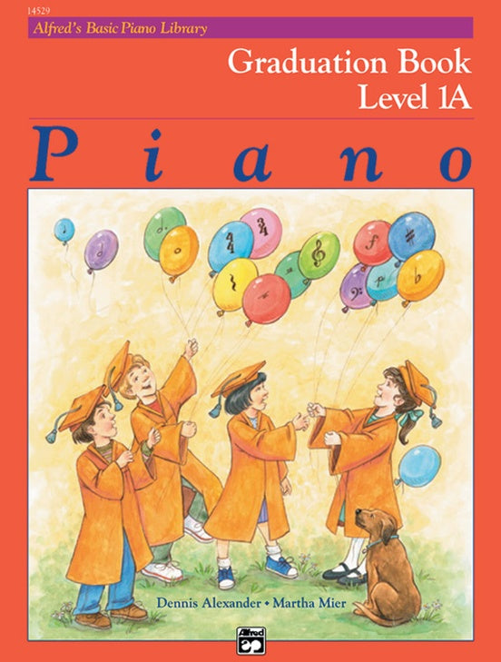 Alfred's Basic Piano Library - Graduation Level 1A Book