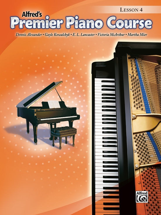 Alfred's Premier Piano Course - Lesson Level 4 Book