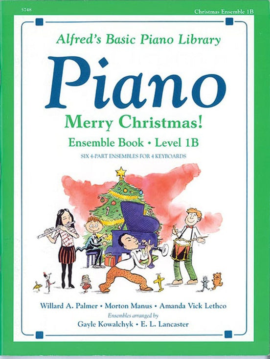 Alfred's Basic Piano Library - Merry Christmas Ensemble Book Level 1B