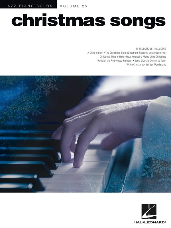 Christmas Songs - Jazz Piano Solos Volume 25 Book