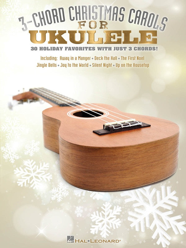 3 Chord Christmas Carols For Ukulele Book