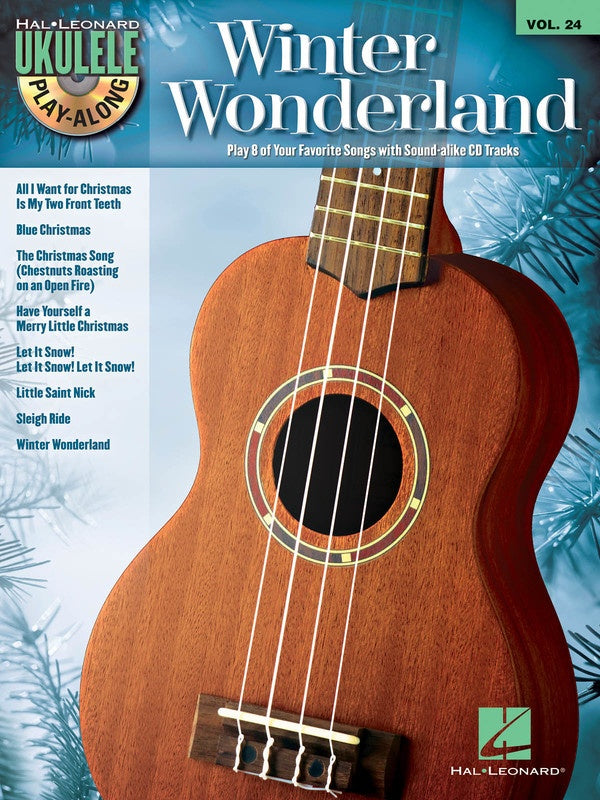 Winter Wonderland Ukulele Play Along Bk/Cd V24