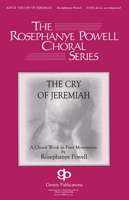 The Cry Of Jeremiah Percussion Score