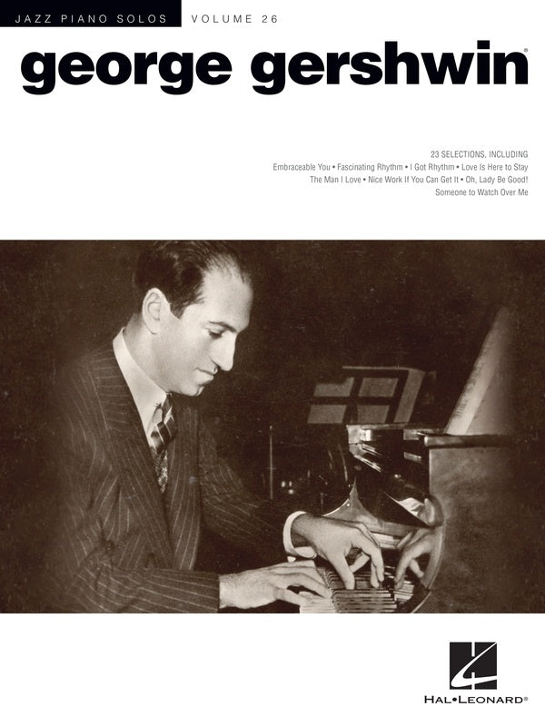 George Gershwin - Jazz Piano Solos Volume 26 Book