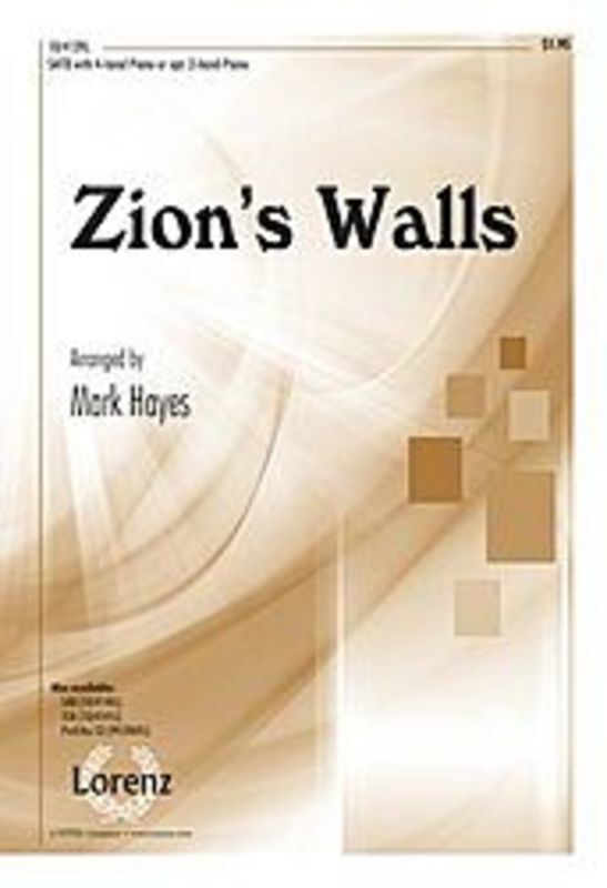 Zion's Walls - Vocal Arrangement (Soprano, Alto, Tenor, Bass)