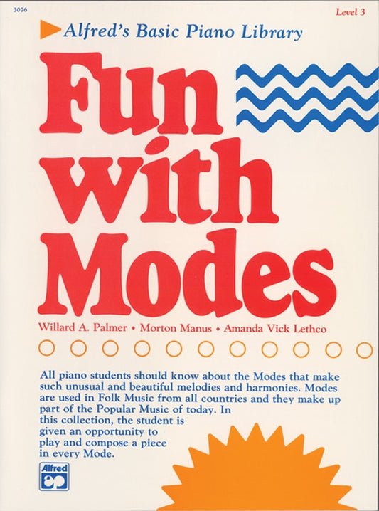 Alfred's Basic Piano Library - Fun With Modes Book