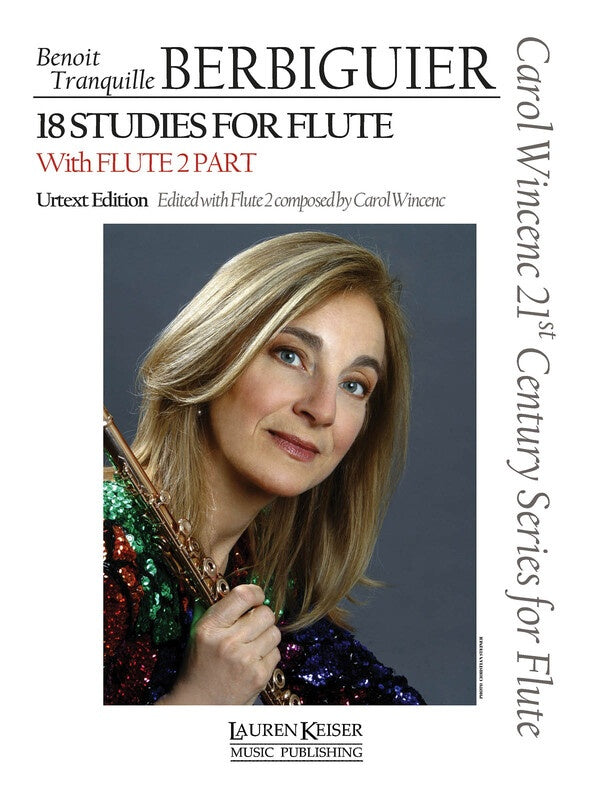 18 Studies For Flute Book