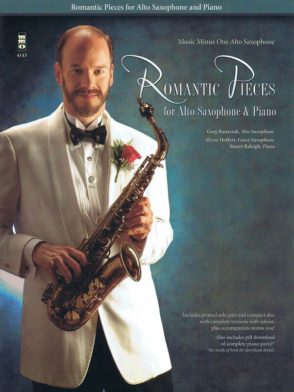 Romantic Pieces For Alto Sax & Piano Bk/Cd