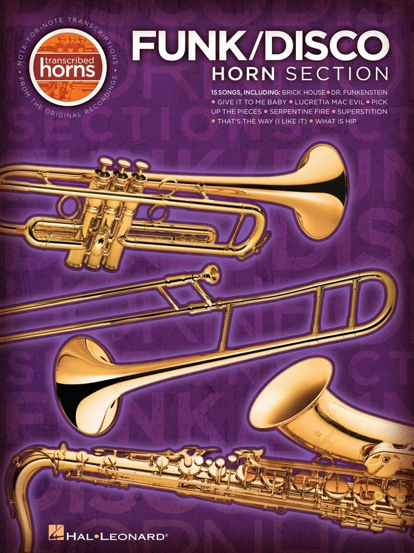 Funk Disco Horn Section Transcribed Scores