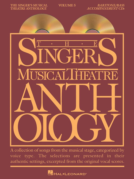 Singers Musical Theatre Anthology Volume 5 Bar Bass 2Cds