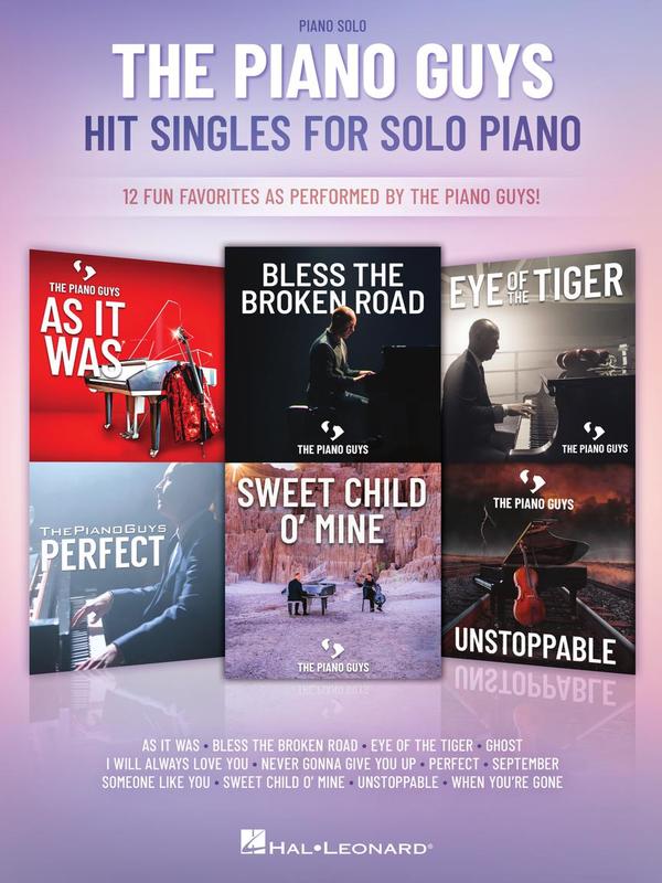 The Piano Guys - Hit Singles for Solo Piano, 12 Fun Favourites Book