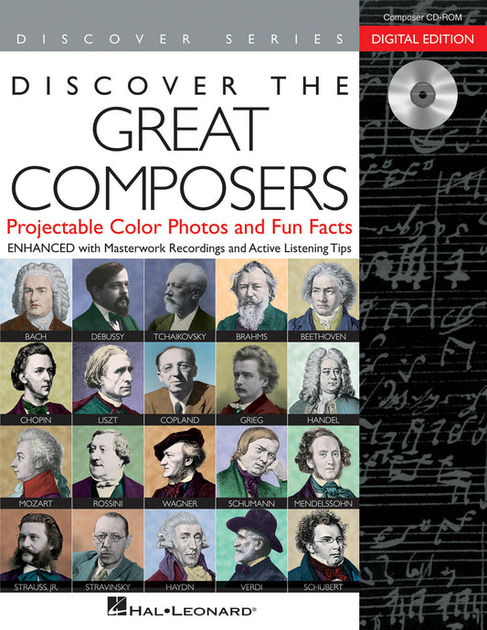 Discover The Great Composers - Classroom Music Dvd/ Cd-Rom