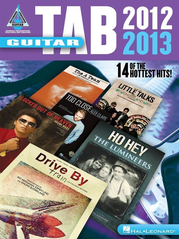 Guitar Tab 2012 - 2013 Hit Songs Book