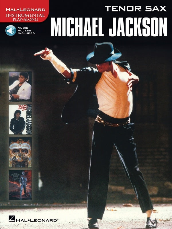 Michael Jackson For Tenor Saxophone Play Along Book/Ola