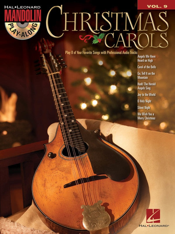 Christmas Carols Mandolin Play Along Volume 9 Book/Cd