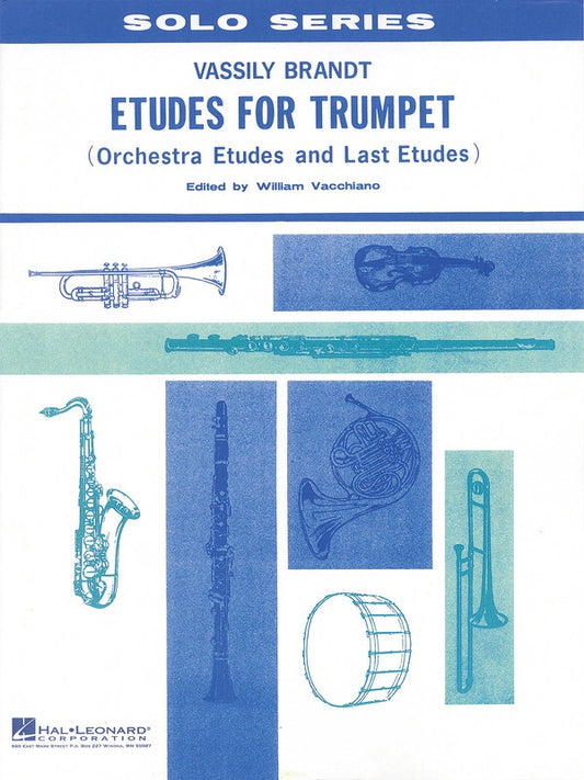 Brandt - Etudes For Trumpet Book