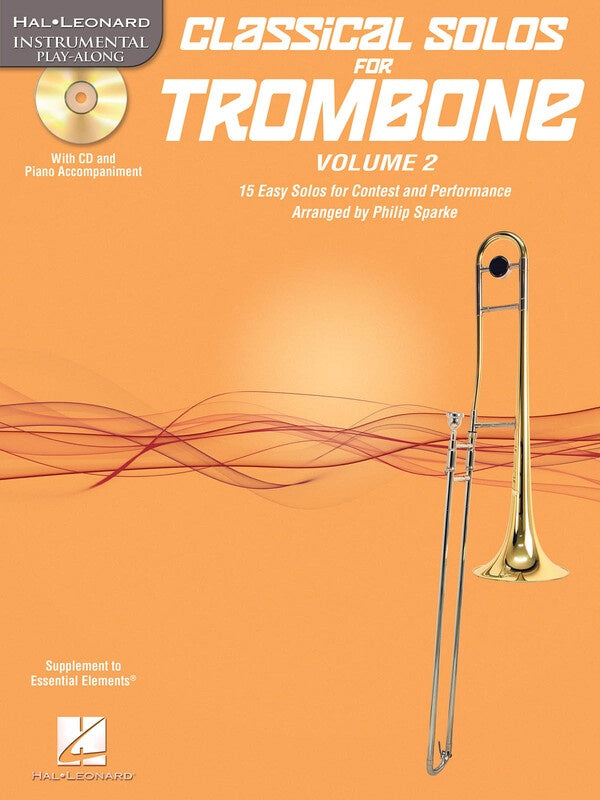 Classical Solos For Trombone V2 Bk/Cd