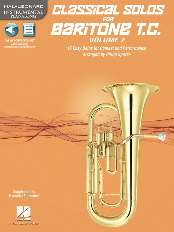 Classical Solos For Baritone Tc V2 Bk/Cd