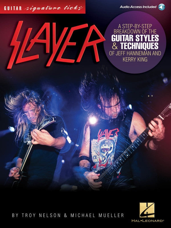 Slayer - Signature Licks Guitar Tab Book/Ola