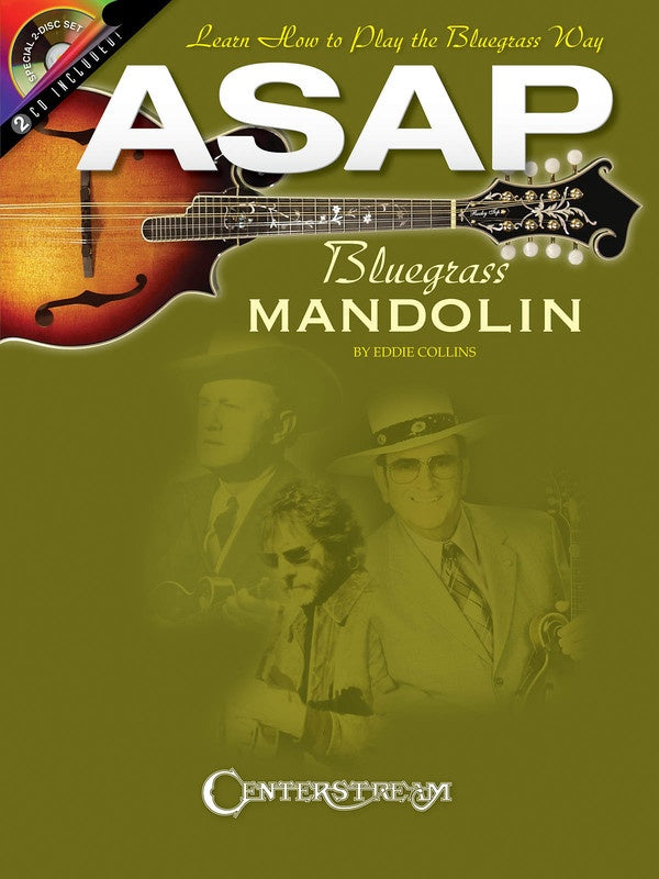 ASAP Bluegrass Mandolin Bk 2Cds