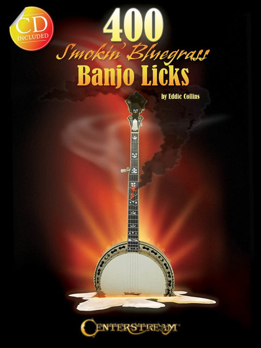 400 Smokin Bluegrass Banjo Licks Bk/Cd