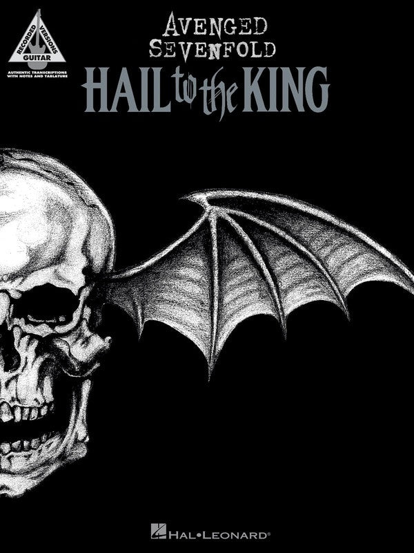 Avenged Sevenfold - Hail To The King Guitar Recorded Versions Book