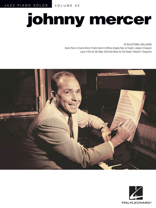 Johnny Mercer - Jazz Piano Solos Volume 32 Book