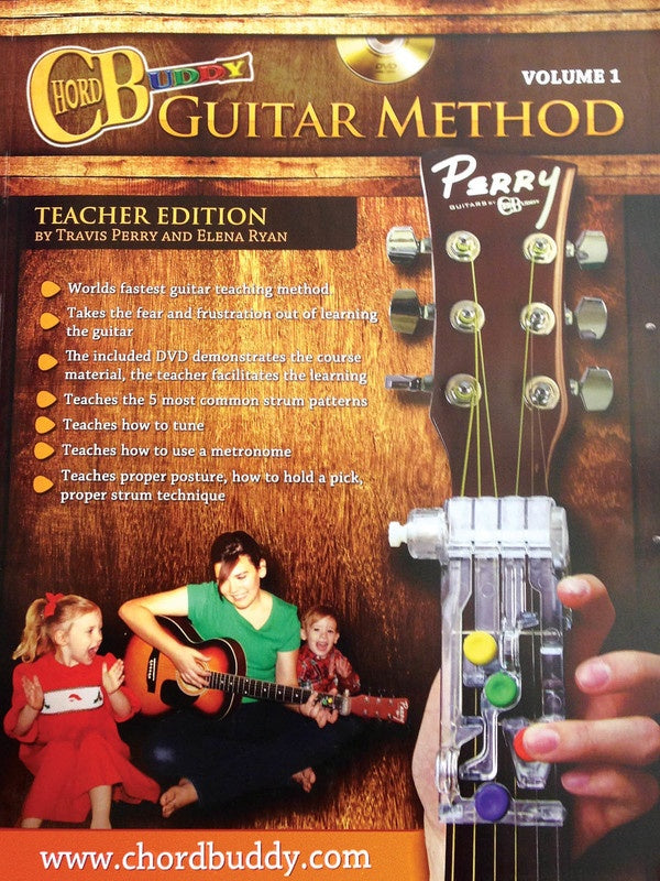 Chordbuddy Guitar Method - Volume 1 Teacher Edition Book/Dvd