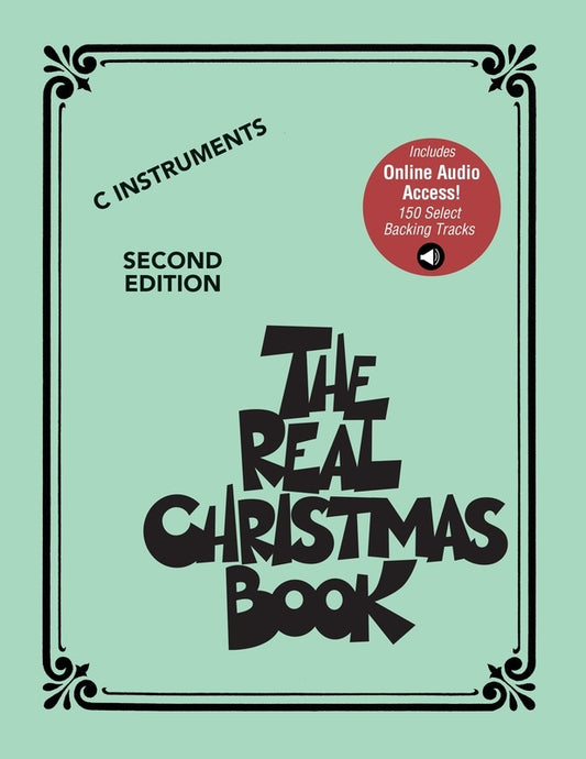 The Real Christmas Book Playalong Second Edition Bk/Ola