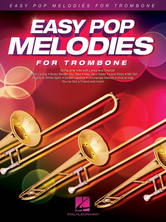 Easy Pop Melodies For Trombone