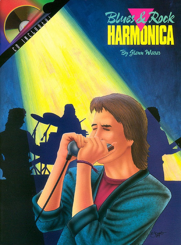 Blues And Rock Harmonica Book/Cd