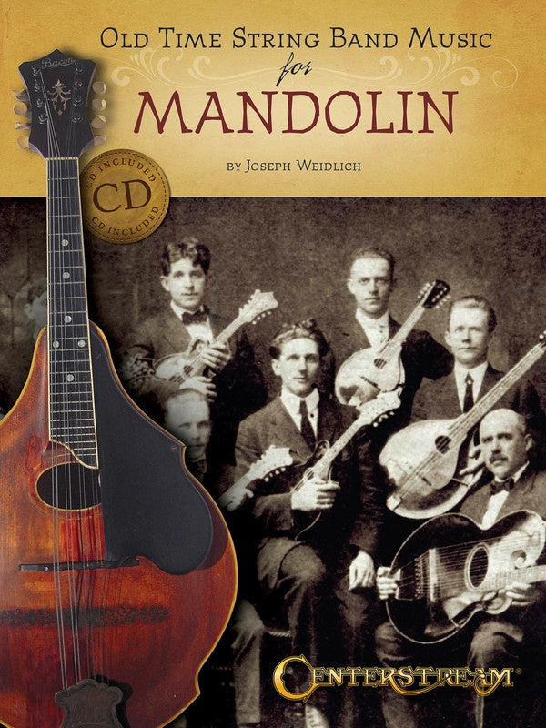 Old Time String Band Music For Mandolin Book/Cd