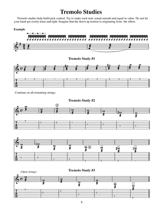 Modern Guitar Method - Grade 2 Technique Studies Book