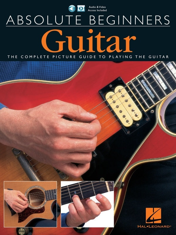 Absolute Beginners Guitar Book/Cd/Dvd