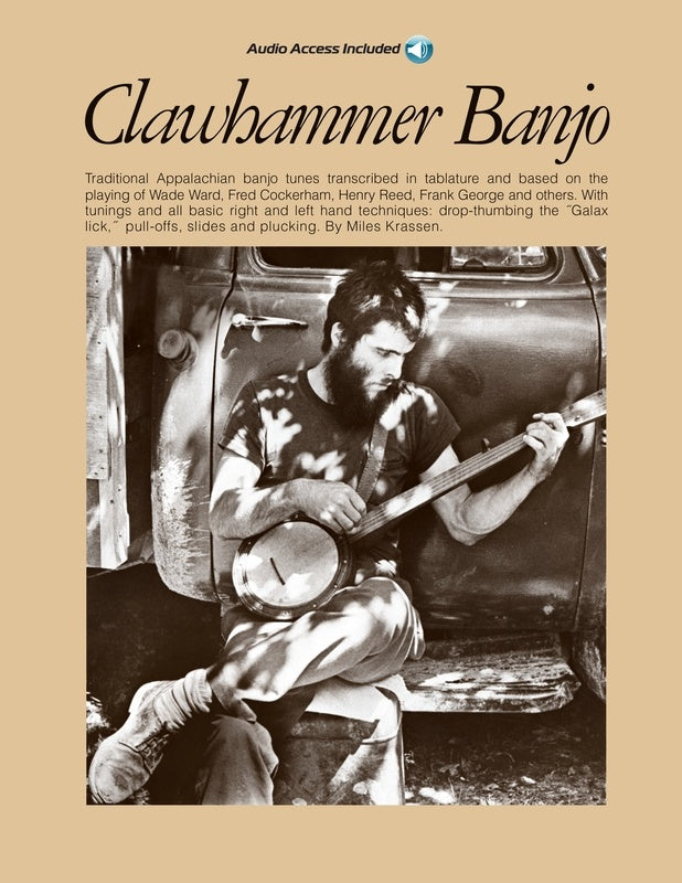 Clawhammer Banjo Bk/Cd