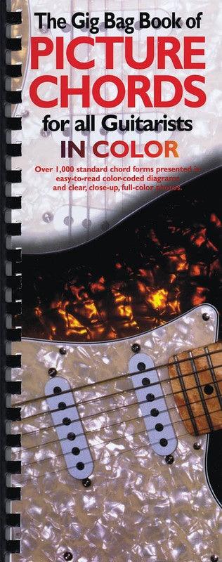 Gig Bag Colour Picture Chords Book For All Guitarists