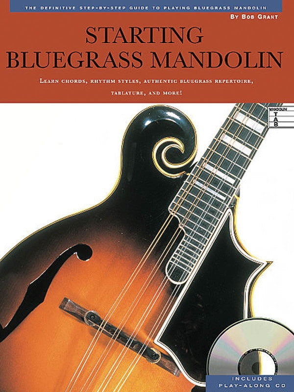 Starting Bluegrass Mandolin Bk/Cd