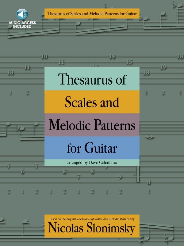 Thesaurus Of Scales And Melodic Patterns For Guitar Bk/Ola