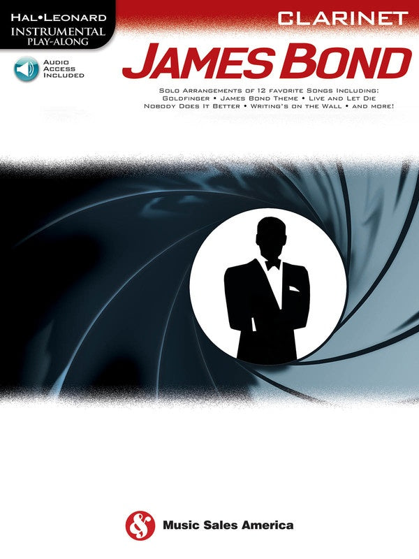 James Bond For Clarinet -  Play Along Book/Ola