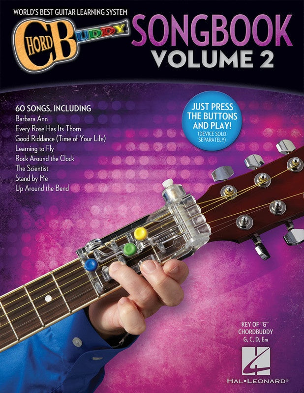 Chordbuddy Guitar Method - Songbook Volume 2