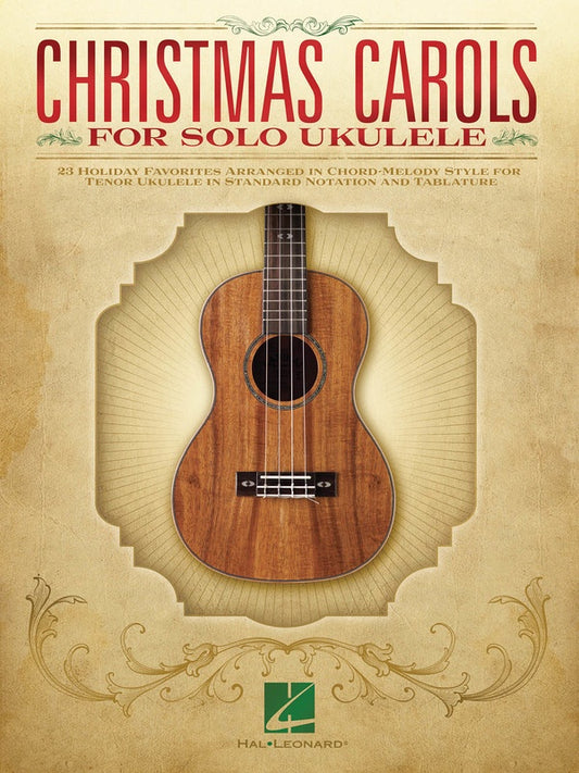 Christmas Carols For Solo Tenor Ukulele