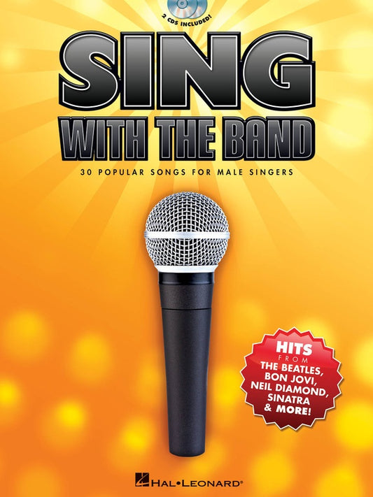 Sing With The Band Male Edition Bk/2Cd