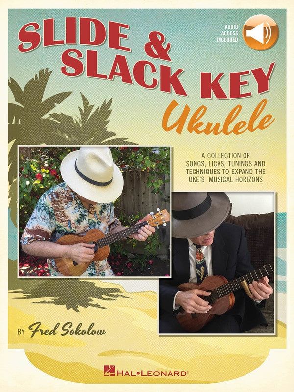 Slide & Slack Key Ukulele Bk/Ola