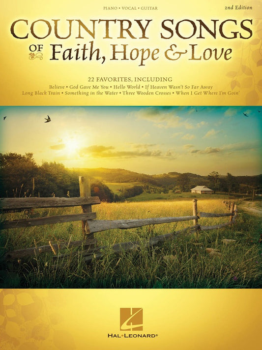 Country Songs Of Faith Hope & Love PVG 2Nd Edition